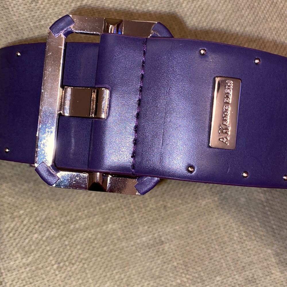 Anne Klein leather belt - Picture 13 of 17